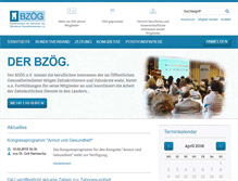 Tablet Screenshot of bzoeg.de